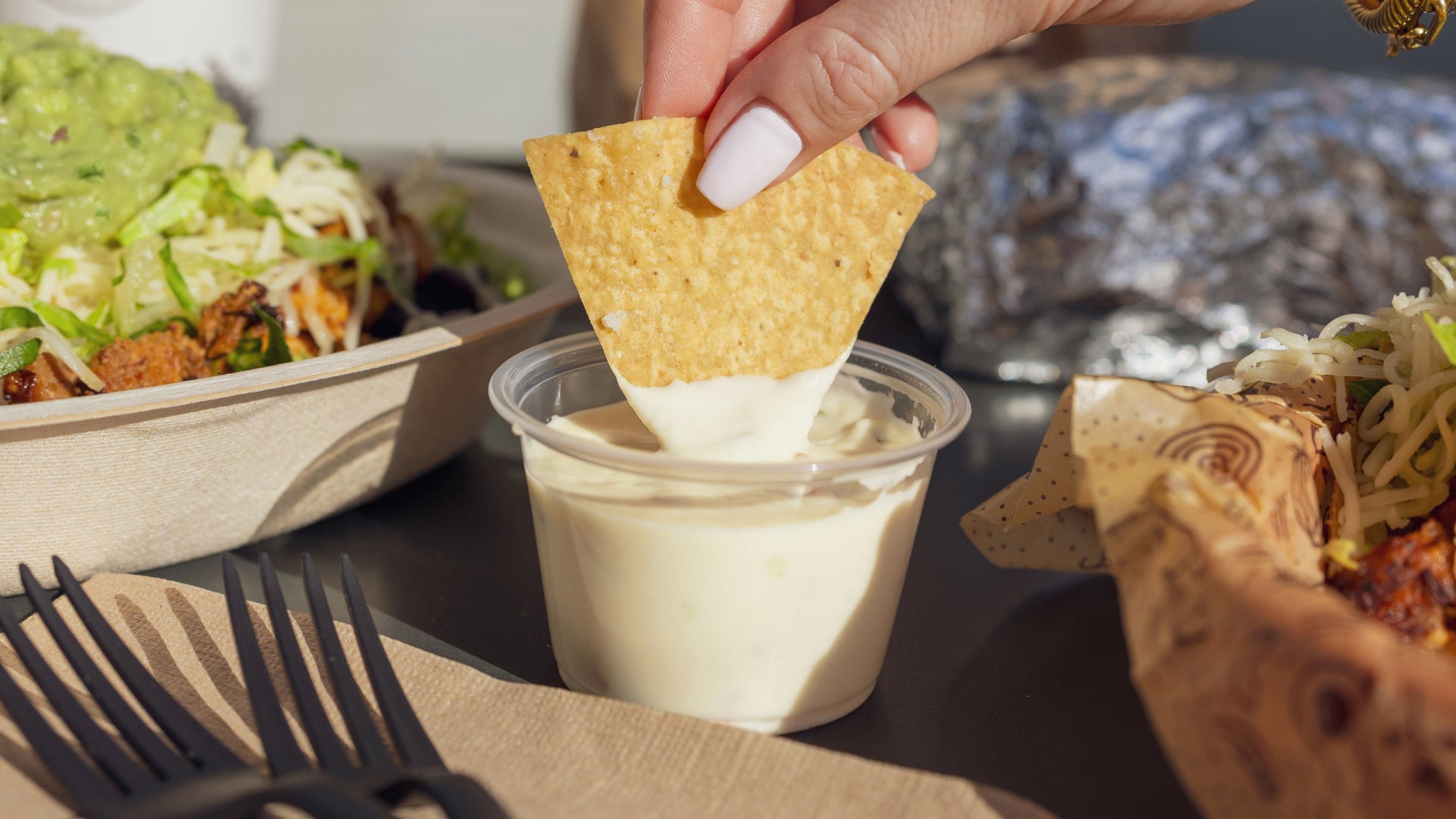 FREE Chips and Queso Blanco at Chipotle for National Tortilla Chip Day