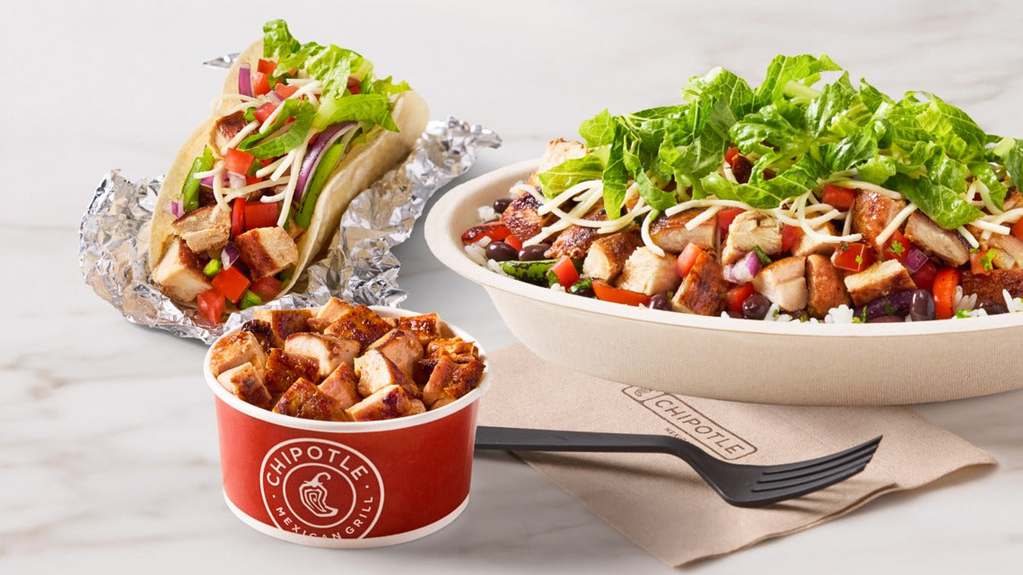 Free Double Protein Today at Chipotle
