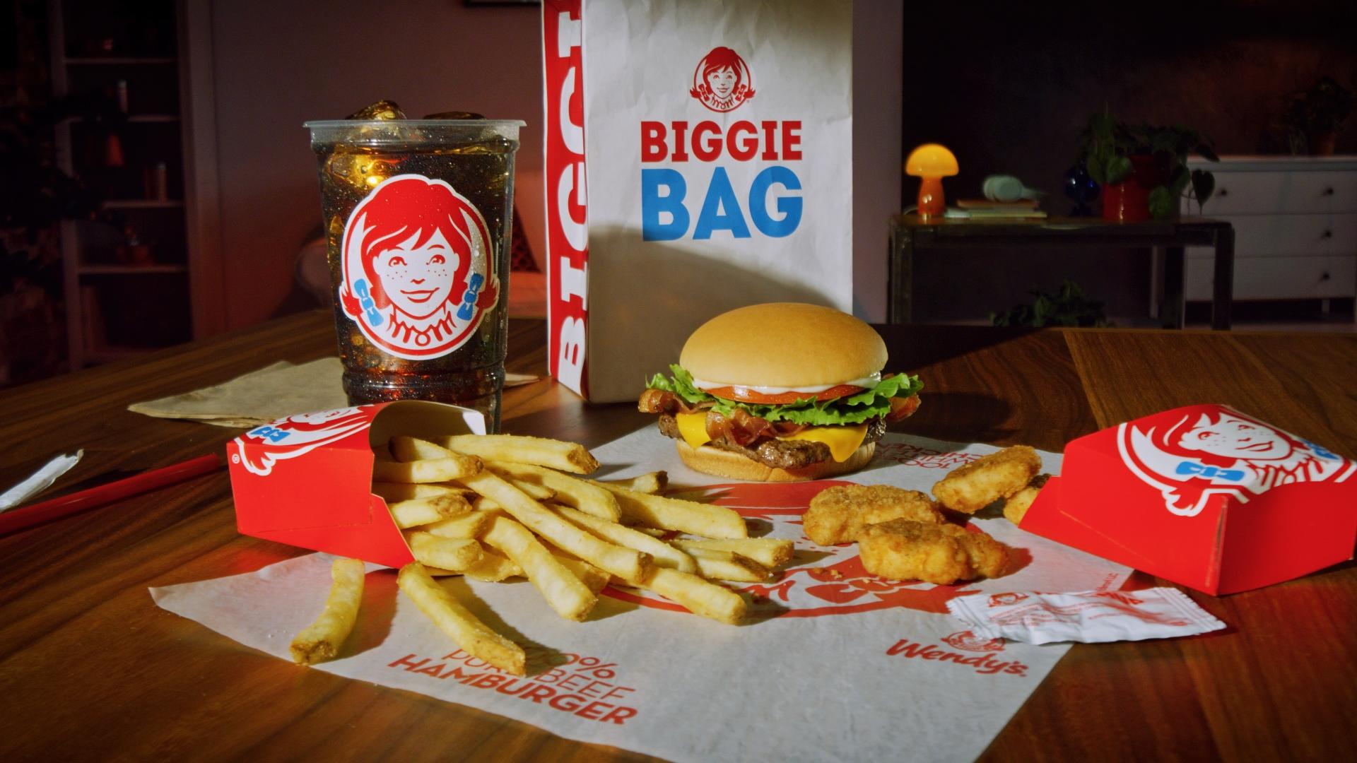 New Biggie Meals for $4, $6 and $8 at Wendy's