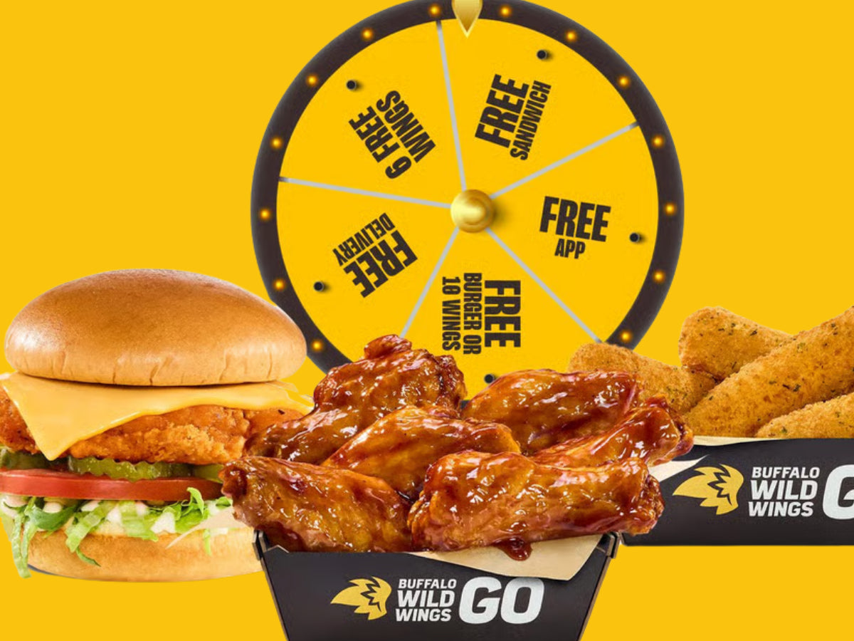FREE Food with Any $15+ Purchase at BWW