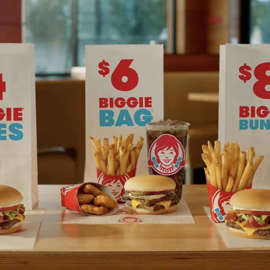 New Biggie Meals for $4, $6 and $8 at Wendy's