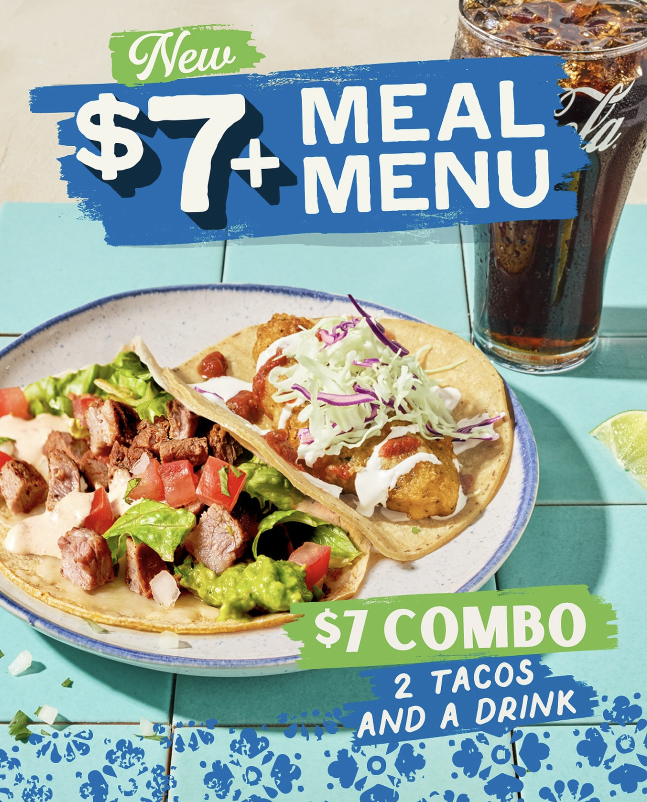 $7+ Meal Menu from Rubio's Coastal Grill