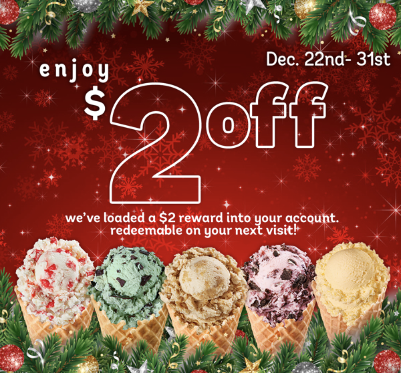 $2 Off at Bruster's