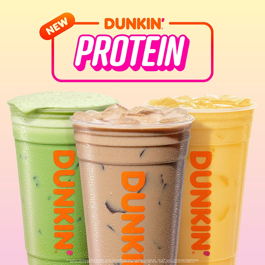 $3 Medium Protein Refreshers at Dunkin' + FREE Megan Thee Stallion Cup with Purchase (20 Cups Per Store) on 1/16