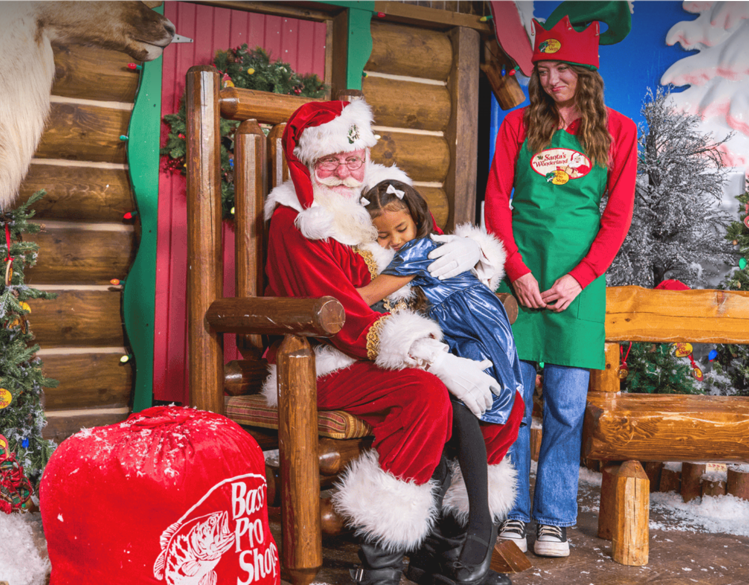 Free Photo with Santa at Bass Pro