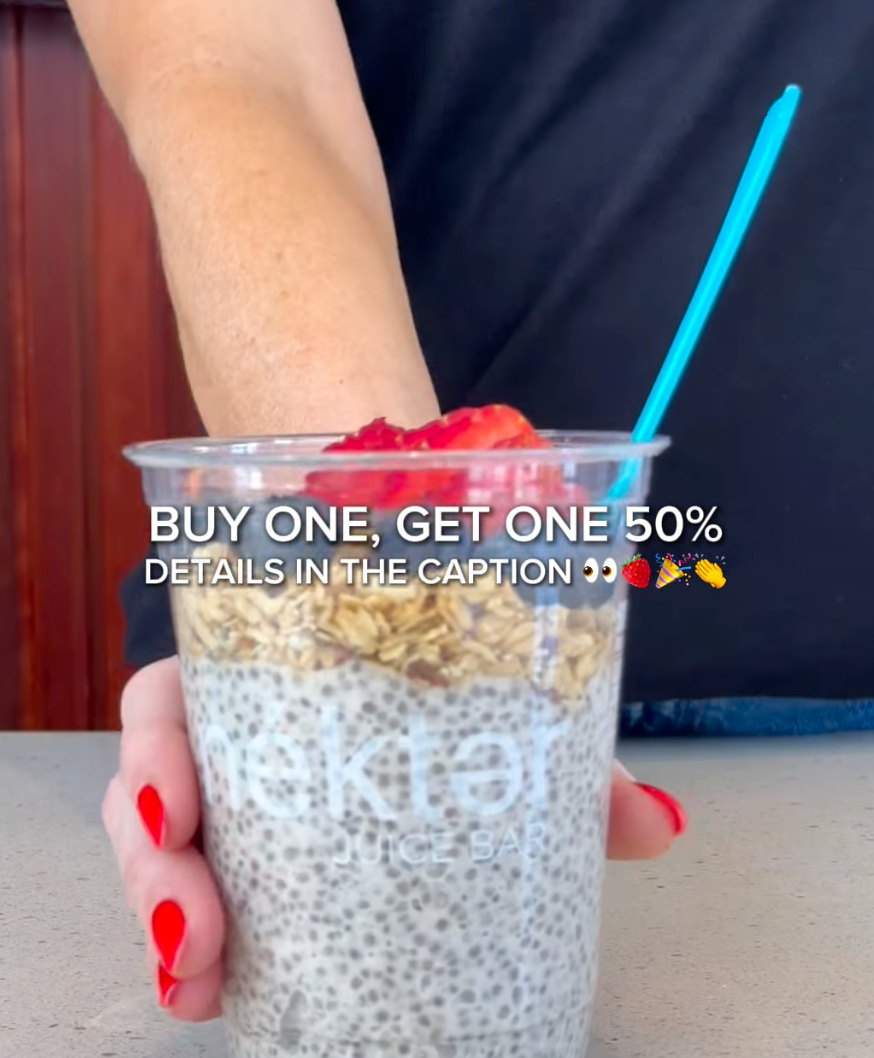 BOGO 50% Off at Nekter