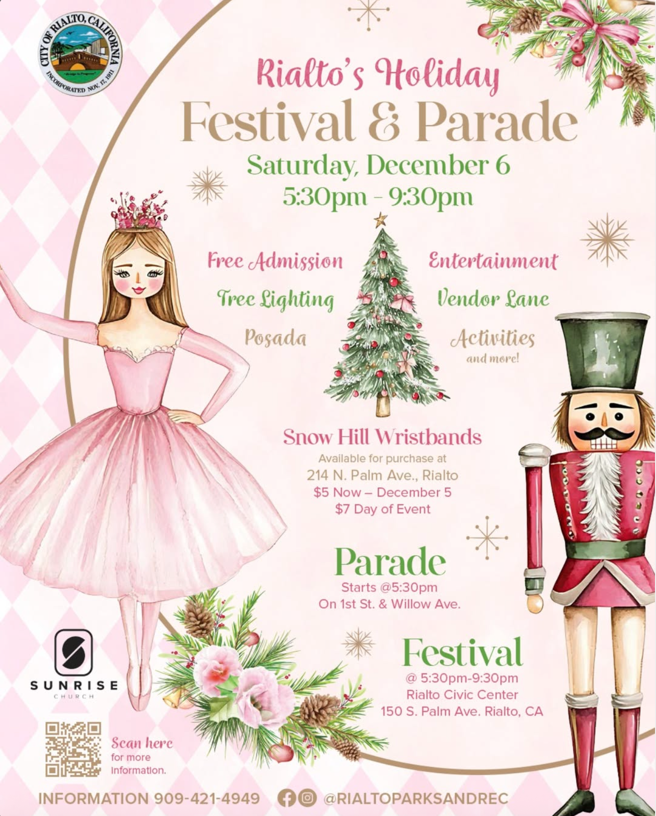 Rialto’s Holiday Festival & Parade