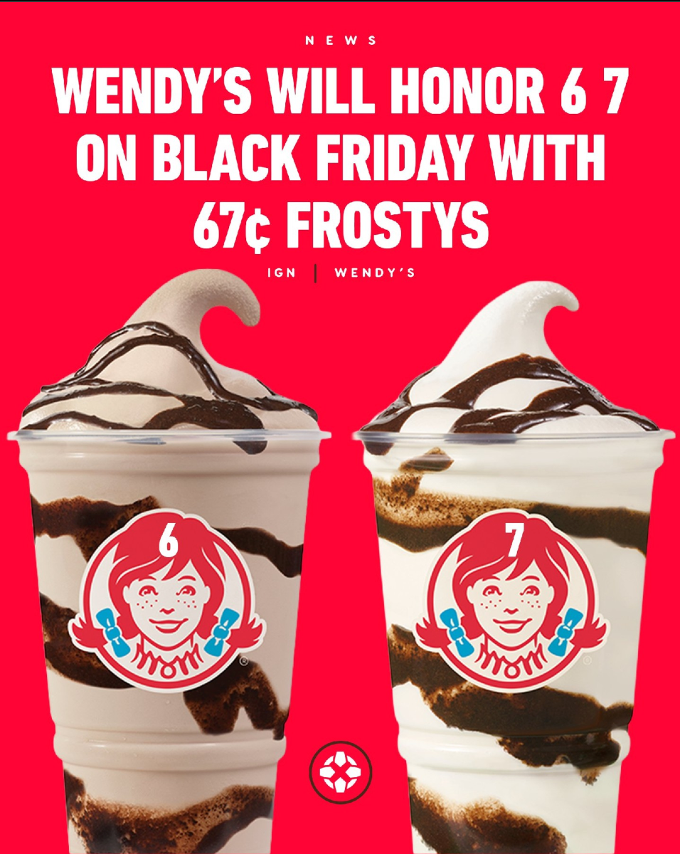 67 Cent Frostys at Wendy's