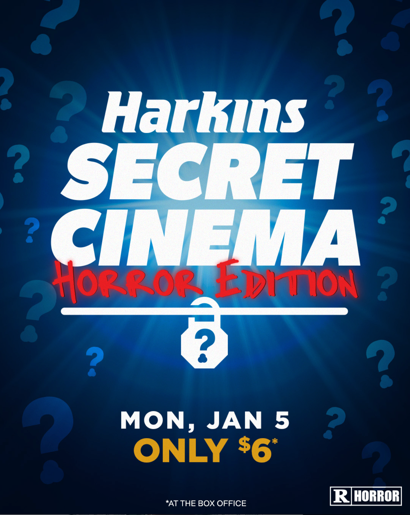 Harkins Cinema Secrets Next Showing Jan 5th
