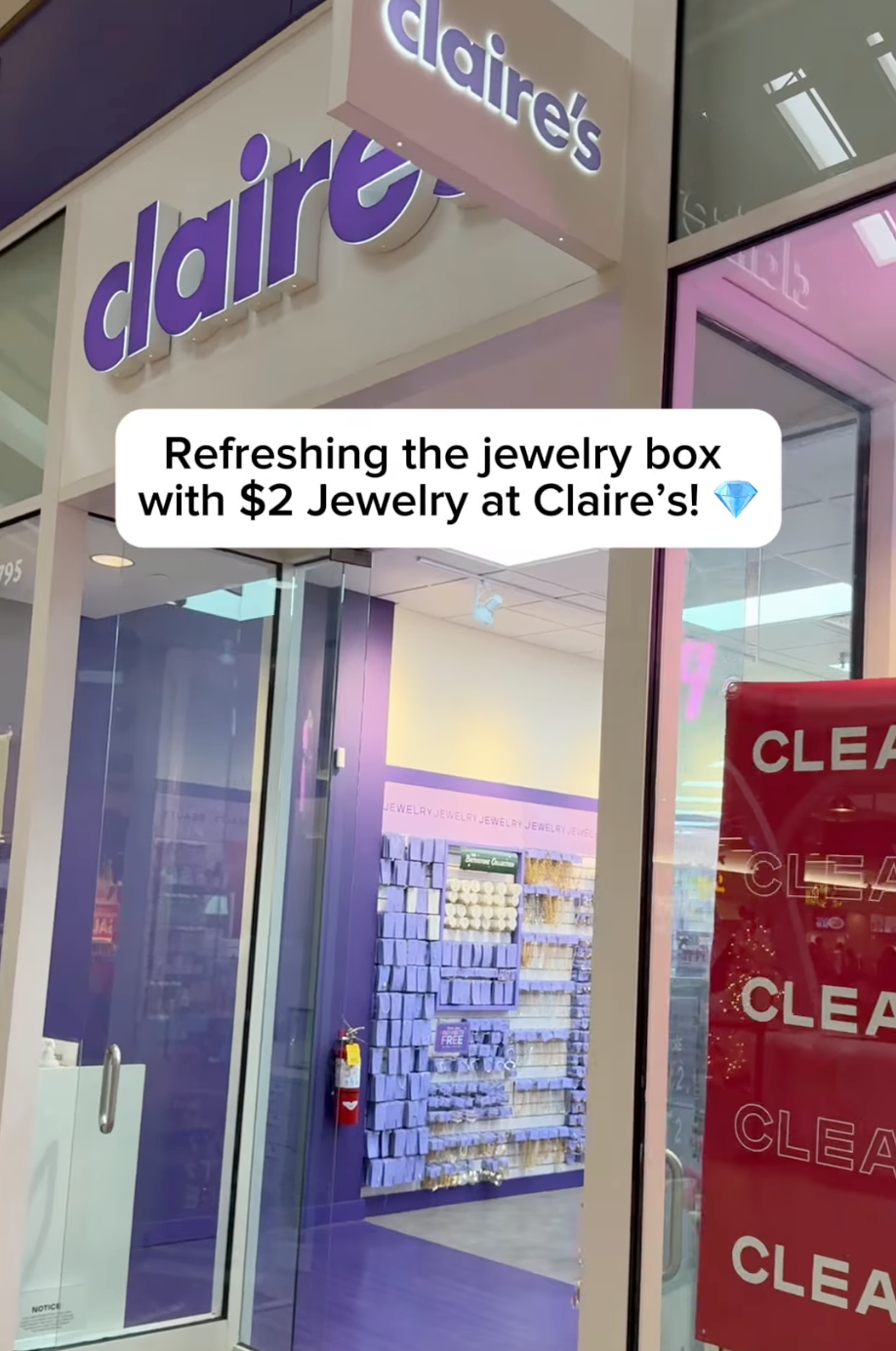 $2 Jewelry + Buy 2 Get 2 Free Sale at Claire's