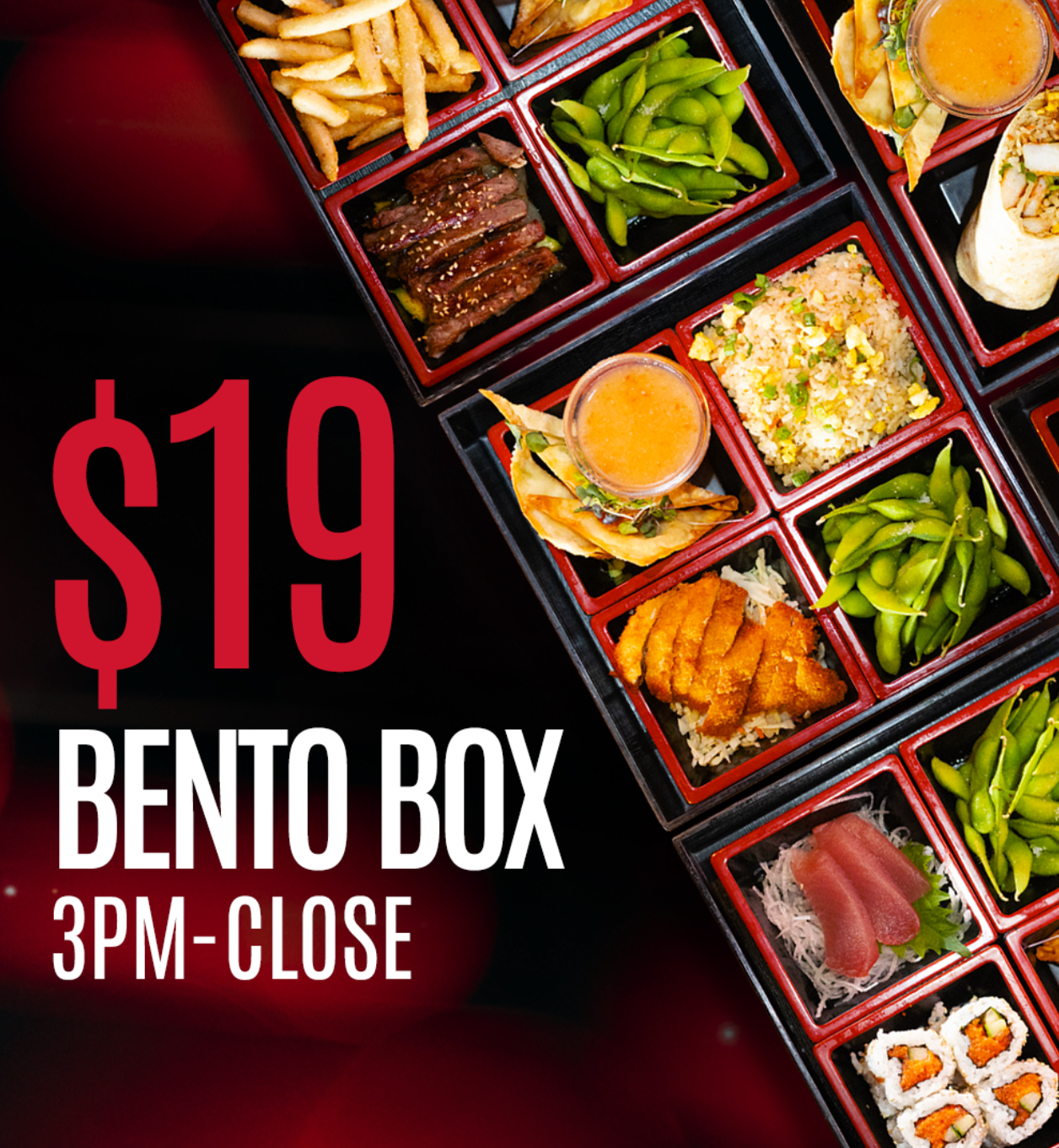 $19 Bento Box at RA Sushi