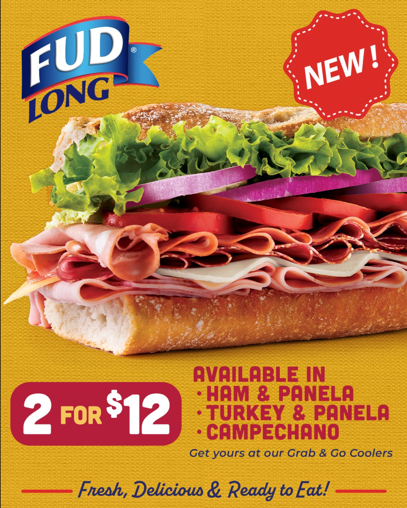 2 for $12 Sandwiches at Cardenas Market