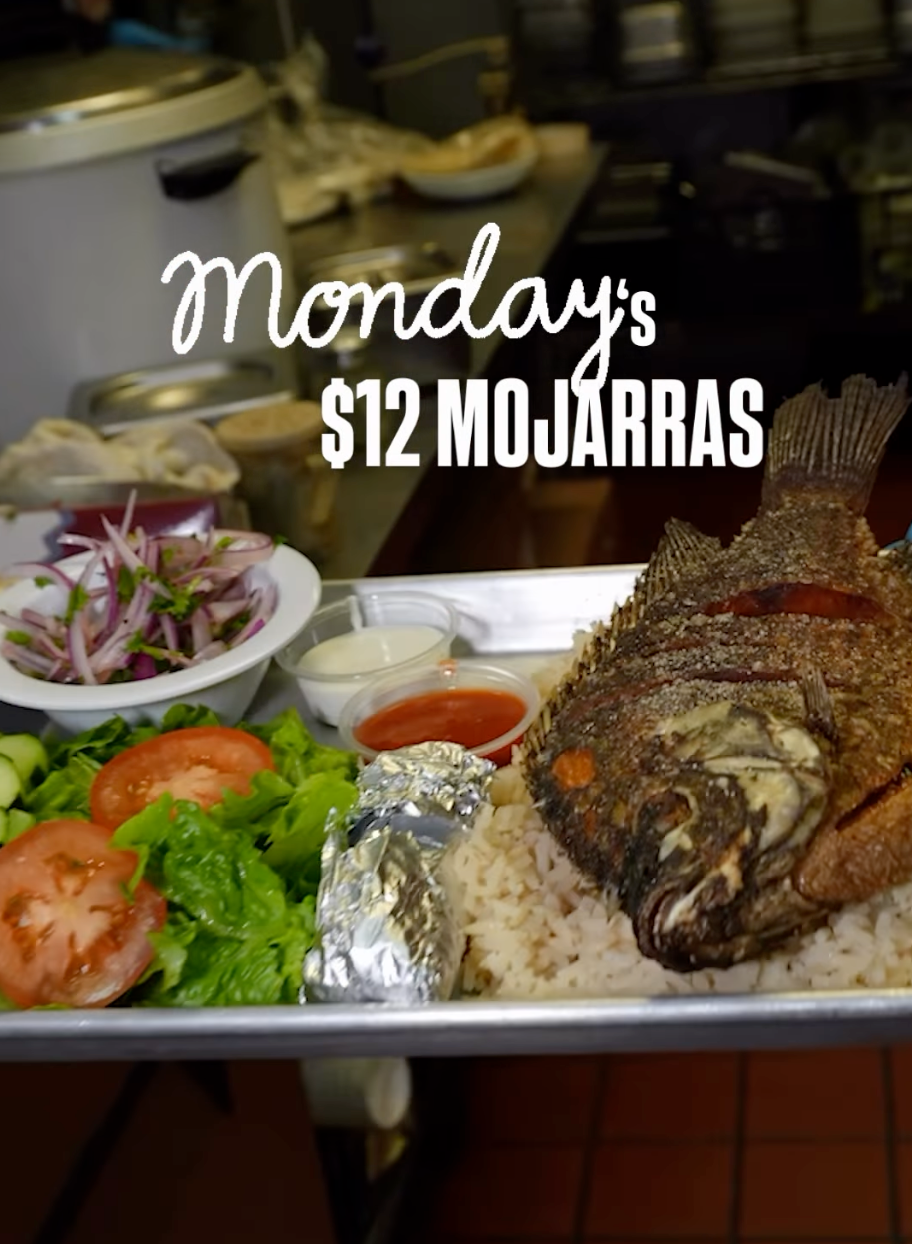 $12 Mojarra Mondays at Guero's Baja Style Ceviche Bar