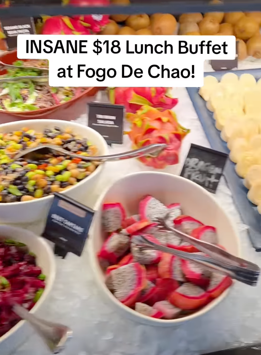 $18 Weekday Lunch Buffet at Fogo de Chao