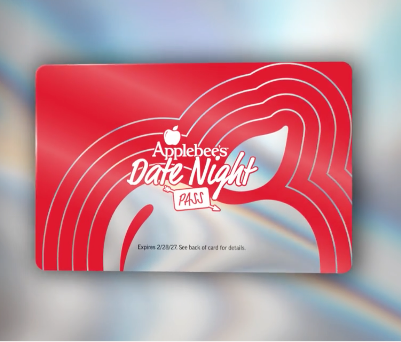 Applebee's $100 Date Night Pass is Back (for $600 Worth of Food)!