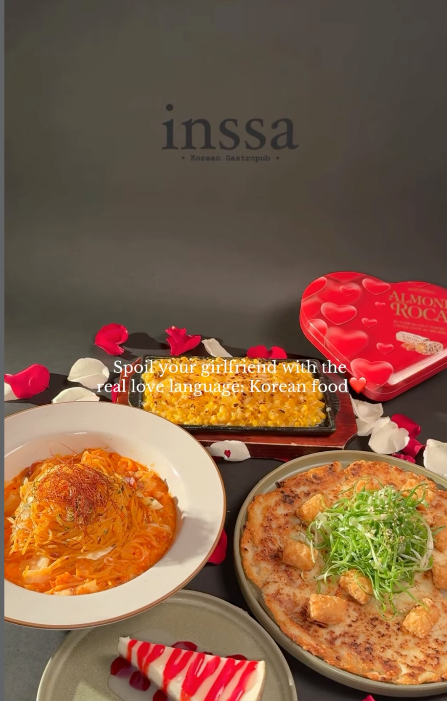 Inssa $75 for Two Valentine's Day Menu