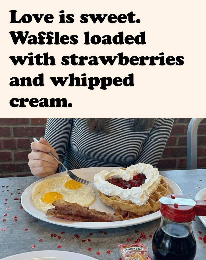 Valentine's Day Breakfast Special at Archibald's