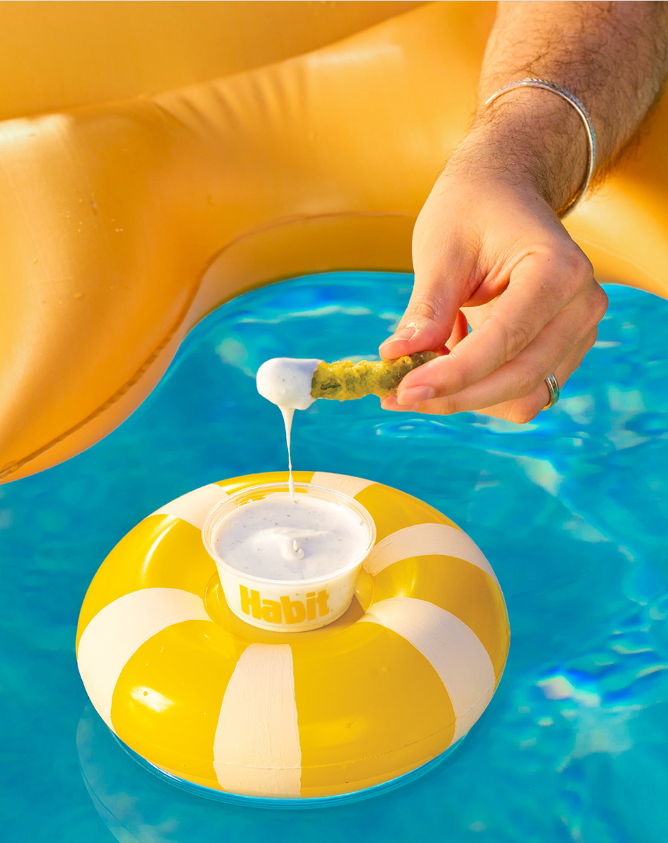 Free Ranch Floatie from Habit Burger & Grill on 3/16