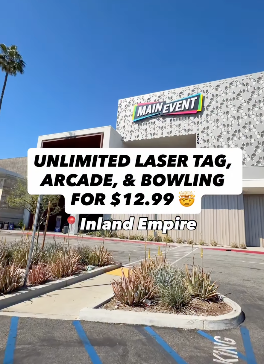 $12.99 All U Can Play or Activities on Mondays at Main Event Montclair