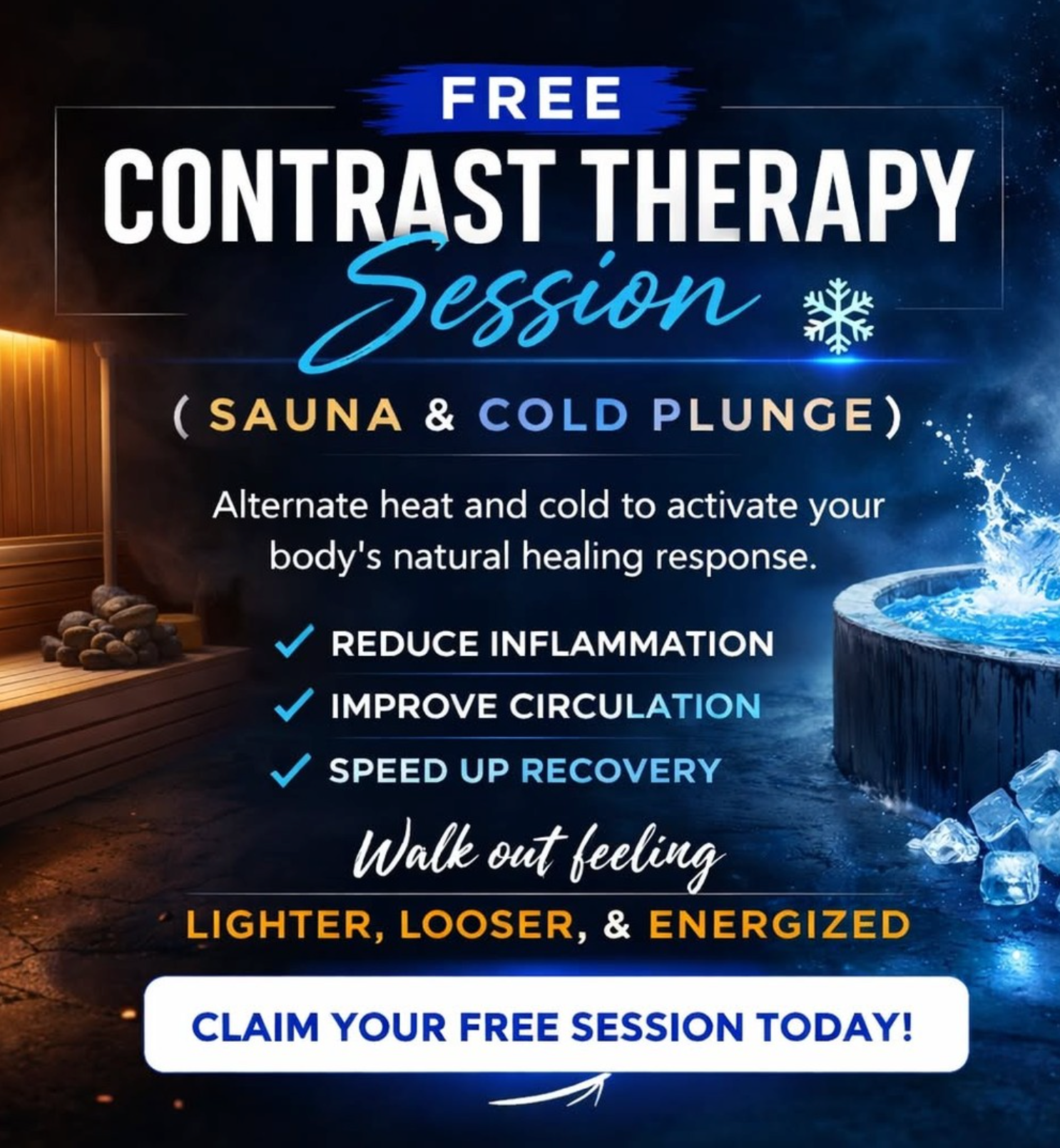 Free Contrast Therapy Session at Enhanced Chiropractic