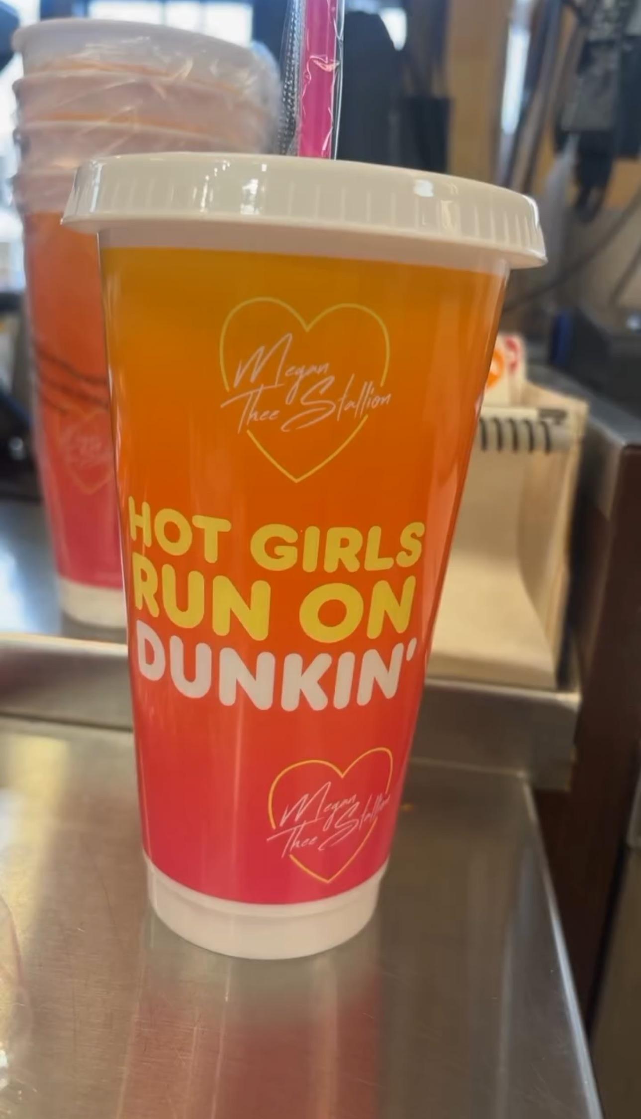 $3 Medium Protein Refreshers at Dunkin' + FREE Megan Thee Stallion Cup with Purchase (20 Cups Per Store) on 1/16