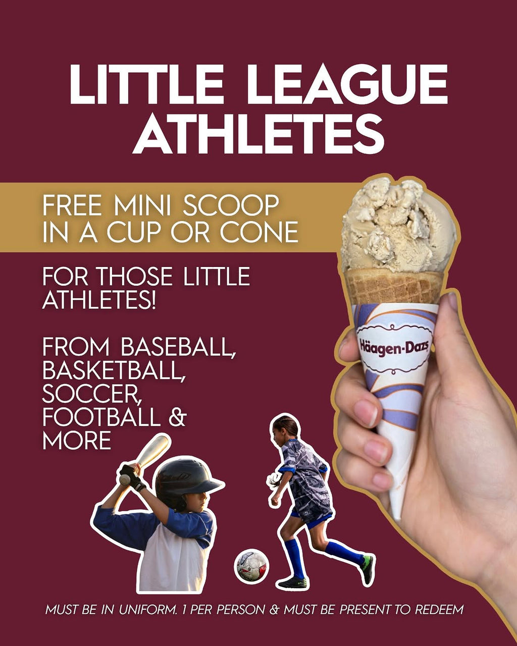 Special Offers & Freebies at Häagen-Dazs Eastvale