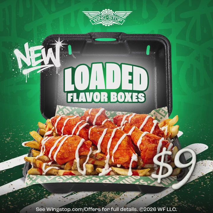 Wingstop $9 Loaded Flavor Boxes