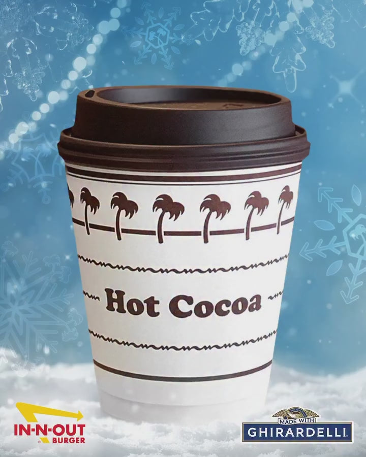 Free Hot Cocoa at In-N-Out for Kids When It's Raining/Snowing!